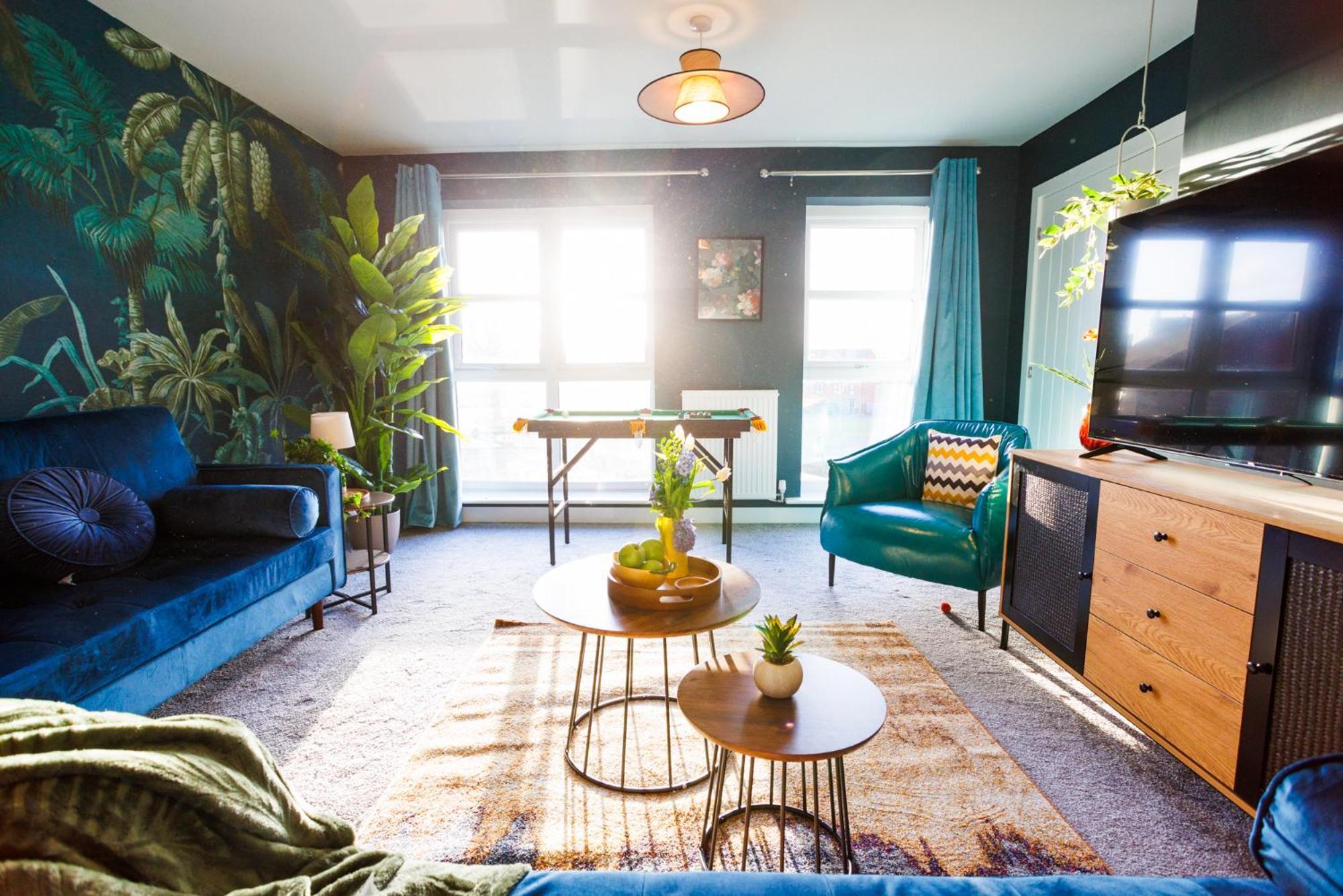 Luxury Celebrity Townhouse Etihad Stadium Coop Live Arena 2 Parking Sleep 10 Casa de férias *